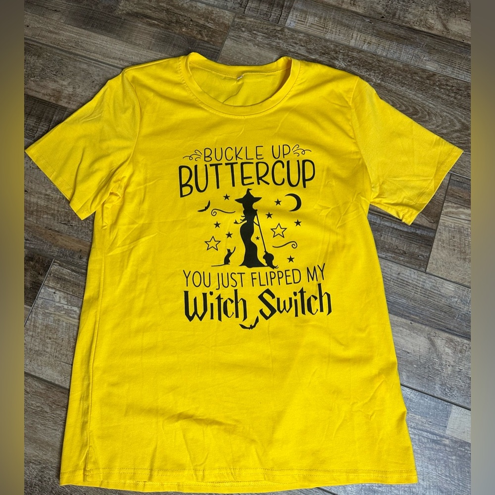Women’s Yellow Graphic T-Shirt